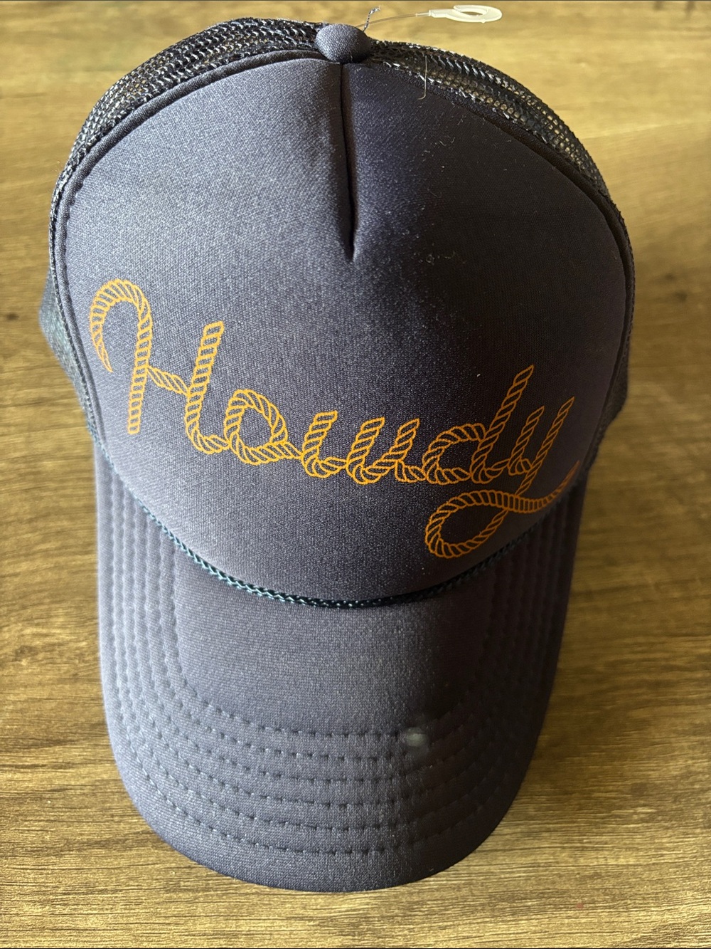 Otto blue trucker hat-Howdy